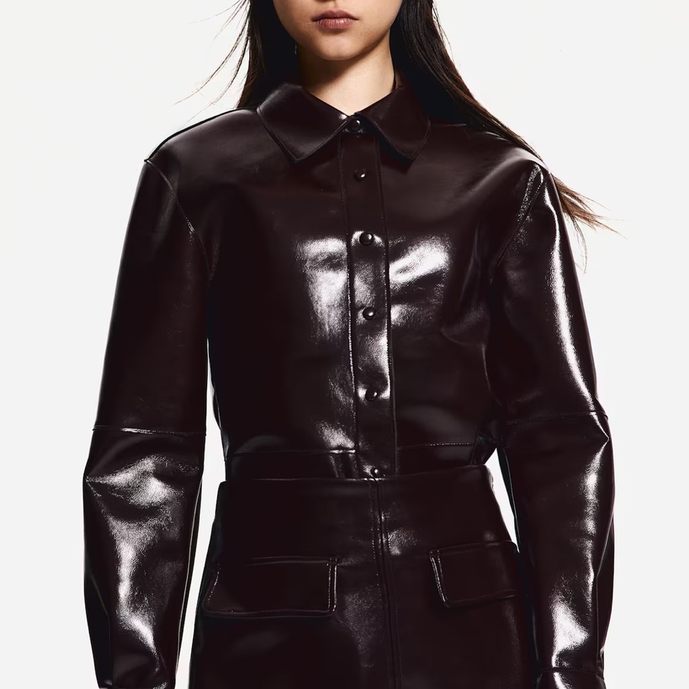 H&M A/W COATED SHIRT 1253872001